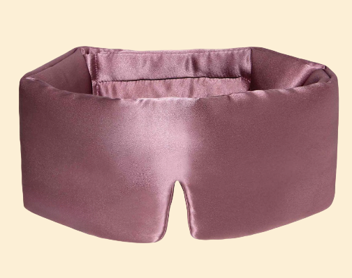 Zijde Slaapmasker – Ultieme Verduistering & Haarbescherming – Perfect voor Moeizame Slapers