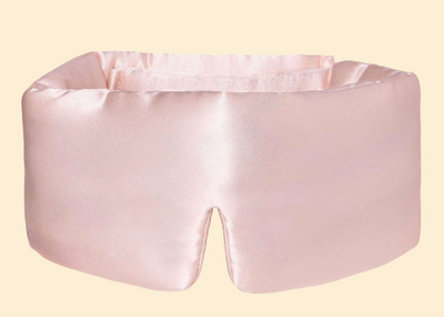 Zijde Slaapmasker – Ultieme Verduistering & Haarbescherming – Perfect voor Moeizame Slapers