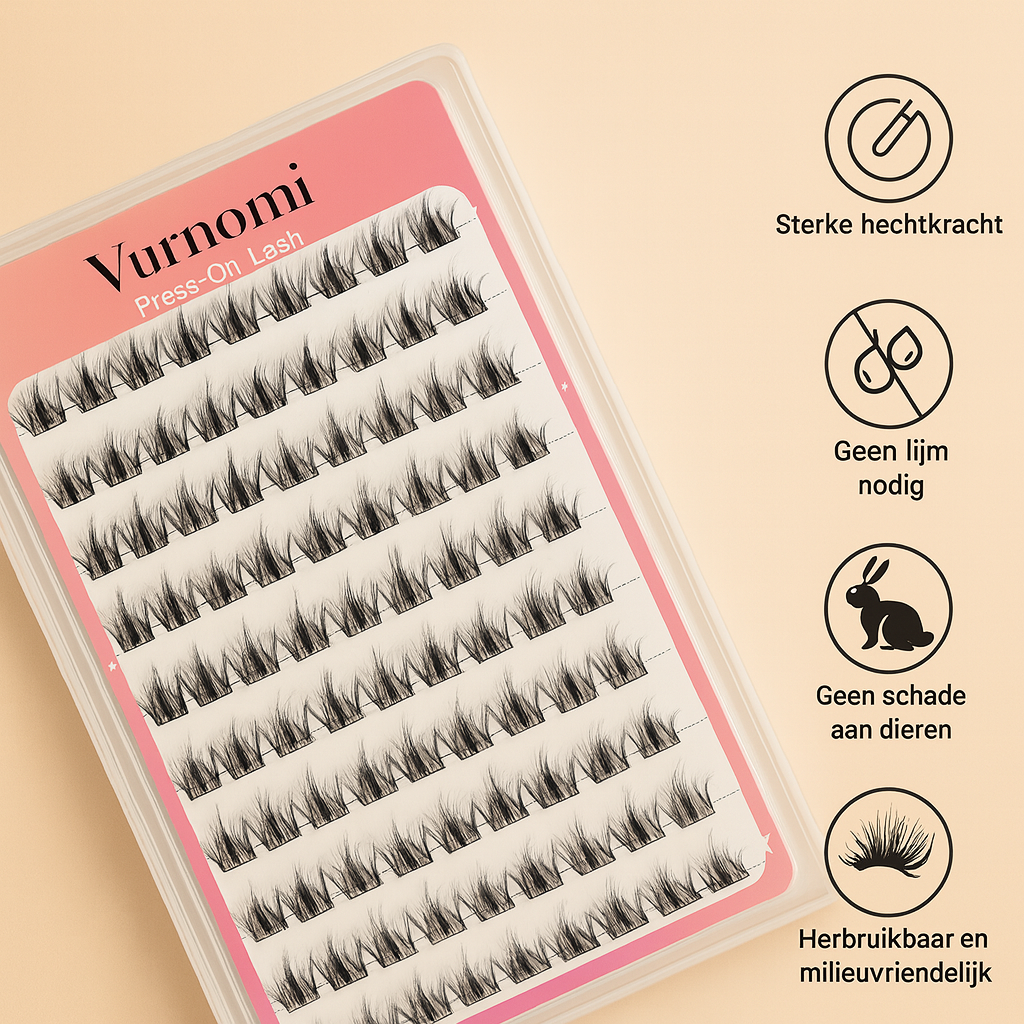 Press-On Lashes | Perfecte wimpers zonder lijmchaos