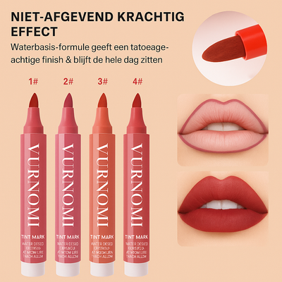 Volledige Lip Marker – Matte & Moisturizing Lipliner die Blijft Zitten!