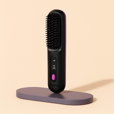 VURNOMI Draadloze Stijlborstel – snel, glad & moeiteloos!
