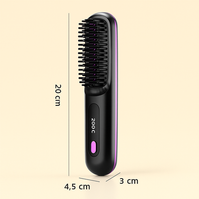 VURNOMI Draadloze Stijlborstel – snel, glad & moeiteloos!